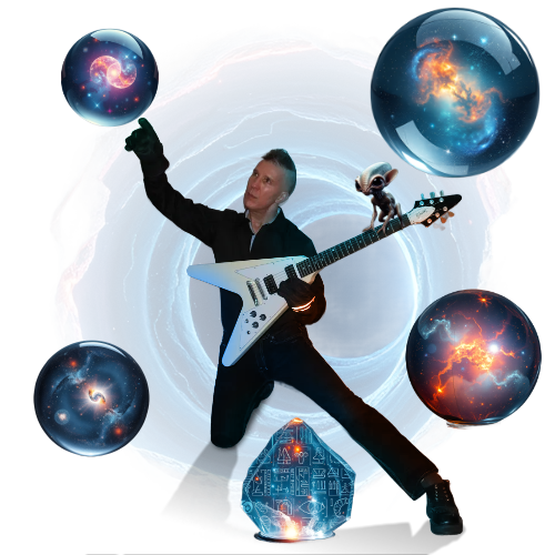 George among worlds outside a wormhole.